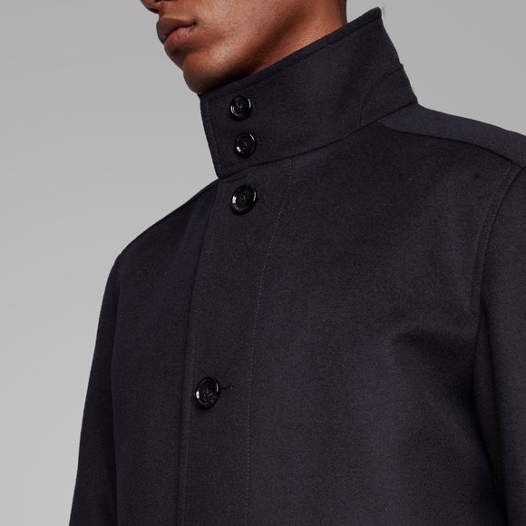 Hugo Boss Coxtan Virgin Wool Cashmere Coat Jacket - Picture 4 of 12